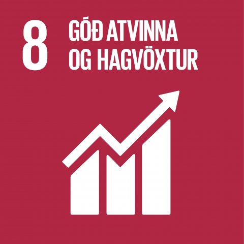 Heimsmarkmið 8 - Góð vinna og hagvöxtur